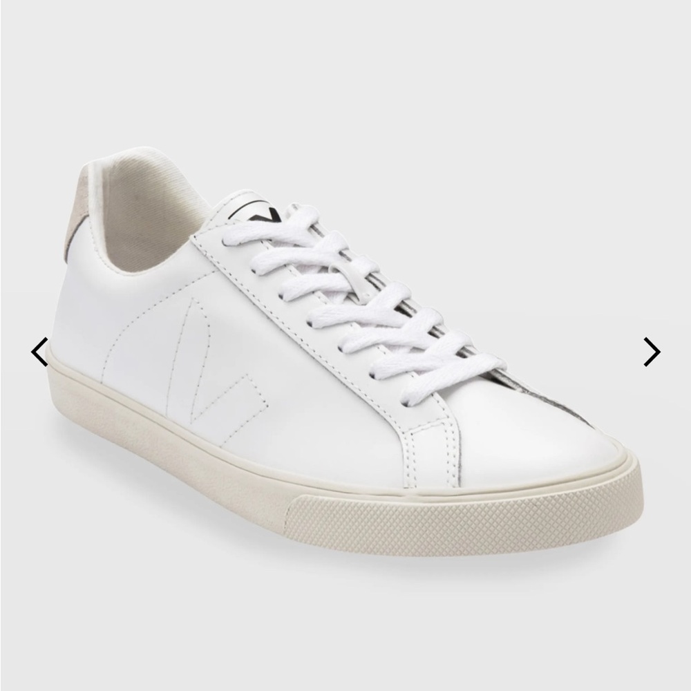 VEJA Esplar Leather Logo Sneakers
